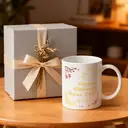 Alphynix 1 Mug Nouvel An chinois, tasse à café céramique 33cl avec lanternes rouges et fleurs de prunier, cadeau de vacances festif pour amis, famille, collègues,Le cadeau de la saint-valentin, cadeau d’anniversaire image 4