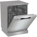 Hisense HS642D90XUK 60cm Freestanding Dishwasher - 14 Place Settings - Stainless Steel - D Rated image 4
