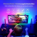 VIVREAL USB-LED-Streifen, mehrfarbiges Hintergrundlicht, 9,84 Fuß, RGB-Beleuchtung, HM-3-12, Neujahrs-Angebot, Top-Geschenkideen image 5