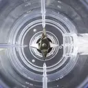 Geepas 2-in-1 Food Jug Blender & Smoothie Blender , Ice Crusher, 550W White image 9