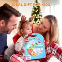 JoyCat Reusable Sticker Book - Jelly Stickers for Toddlers, Kids Sticker Activity Book, Travel Toys for Road Trip, Car & Airplane, Educational Learning Gifts for Boys and Girls Ages 3-5 (Weather) image 8