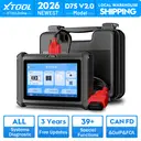 XTOOL D7S Bidirectional Scan Tool, 2026 OBD2 Scanner Diagnostic Tool with FCA AutoAuth, All System Car Scanner, 39+ Resets, ECU C0ding, PMI, Upgrade of D7, Crankshaft Relearn, CAN FD/DoIP, 3-Yr Update image 1