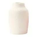 Yuejia Vase en céramique rustique blanc - 17,8 cm image 0