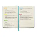 Jubiluu Carnet ligné A5 à couverture rigide texturée avec marque-pages et élastique - Veggie Garden image 7