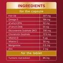 Seven Seas JointCare Turmeric Capsules with Omega-3 & Glucosamine - Pack Size Not Stated image 5