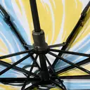 Beneunder BM398, Three-Fold Enhanced Black Coating Protection Umbrella Outdoor Windproof Waterproof, Green Flower, Couple Gift Perfect Gift image 2