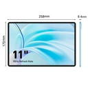 TECLAST P50 Tablet, 11 Zoll, 90 Hz, Android 15, 20 GB RAM + 128 GB ROM, Dual-SIM 4G LTE + 5G-WLAN, 2 GHz Achtkernprozessor, 7000 mAh/GPS/Widevine L1/OTG/Typ-C/3,5 mm/Metall-2025 image 4