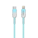 PAVAREAL Q51PD27W Zinc Alloy Fully Compatible Super Fast Charging Data Cable Blue image 0