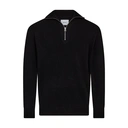 Resteröds Liam Pull tricoté à col zippé noir - Taille S image 0