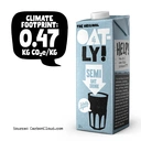 Oatly Semi Oat Drink 1L image 1