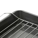 Essentials by Premier Set Of Three Roasting Trays With Wire Racks image 2