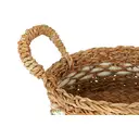 Lidi Set of Two Low Seagrass Baskets. image 3