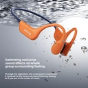 Sanag B77SProMax Manufacture Custom Wholesale Price Waterproof Bone Conduction Headphones bluetooth Wireless for Swimming S-B77SProMax.64G-CL-Headphones-Gray image 5