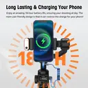 hohem Smartphone Gimbal Stabilizer with Adjustable CCT/RGB Fill Light image 8