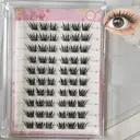 MeoMagic - Extensions de cils pré-collées (pince à cils non incluse) - 10 lignes - 120 pièces - F64 image 0