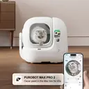 Purobot Max Pro 2 with Camera Self-Cleaning Cat Litter Box -EU image 2