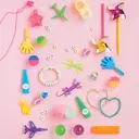 Unique Party Unique Gem Plastic Rings, 12 pack image 2