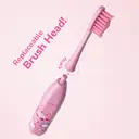 Ordo Squishmallows Kids Battery Powered Toothbrush, Soft Bristles, Extra Brush Head, Ages 4+, Battery Included, Auggie image 1