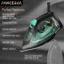 PANCERKA steamer iron BD-Z401002 Black Green image 4