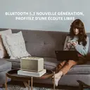  Mlove A200 Enceinte Bluetooth portable - Blanc image 3