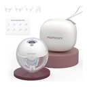 Momcozy M5 Hands-Free Wearable Breast Pump, Double Sealed Flange, 3 Modes & 9 Suction Levels, Electric Portable, Gray, 1 Pack image 0