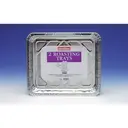 Caroline Foil Oven Roasting Tray, 400 x 340mm, 45mm deep, pack of 2 image 1