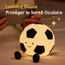 Veilleuse LED Football VIVREAL A032 – Rechargeable, 3 niveaux de luminosité, charge Type-C, silicone souple, ABS & PP image 2