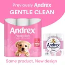 Andrex Family Soft Toilet Tissue, 2-Ply, 12 Rolls image 1