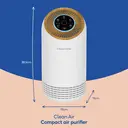 Russell Hobbs Clean Air Compact 2 Air Purifier - White/Wood‑Effect, RHAP1031WDW image 6