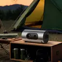 XBJ Mini projecteur d’extérieur portable intelligent et ultra-léger 1080P | Prise en charge du décodage 4K, fonctionne avec batterie externe (sans fil électrique), utilisation sans fil en extérieur sans restriction d’alimentation, 8000 lumens, audio Dolby Digital 8 W, format bouteille d’eau, pour le camping et le jardin image 7