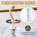 TAILI Hanging Vacuum Storage Sealer Space Saver Bags for Clothes, Suits, Coats or Jackets, Closet Organizer, 4 Pack Jumbo Blue image 3