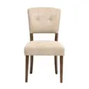 Dining Chairs Oakridge Beige/Walnut 2pcs image 1