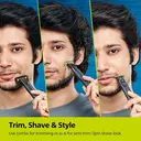 Philips QP1424/10 OneBlade hybride multifunctionele trimmer voor gezicht image 5