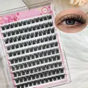 MeoMagic Extensions de cils classiques (sans colle / pinces à épiler) - 10 lignes - WM8 image 0