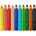 Faber-Castell Crayons de couleur Grippy, lot de 10 image 2
