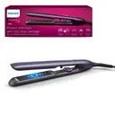 Philips Série 7000 BHS752/00 Lisseur avec plaque en céramique, contrôle de la température, chauffe rapide, coiffage facile - Violet image 0