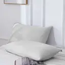 MEROPE, Bamboo Pillow case, 50x75cm, light grey, 2pack image 0