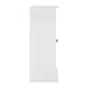 Maison by Premier Shutter White Wood 2 Door Wall Cabinet image 3