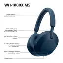 Sony WH1000XM5 Wireless Overhead Noise Cancelling Headphones - Blue image 9