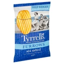 Tyrrells Furrows Sea Salt Crisps 150g image 2