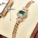 Oirlv Support de Montre en Bois pour Hommes et Femmes - Présentoir à Bijoux et Rangement pour Vitrine image 8