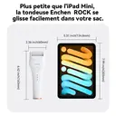 Éliminateur électrique de callosités pour pieds ENCHEN Rock avec 3 têtes de rouleau, 1 pièce image 5