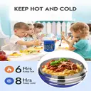 Powcan 10oz Kids Thermal Food Jar – Blue Space, New Year Sale , Top gift picks image 2