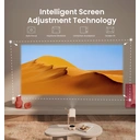 Yaber T1 Pro Projecteur portable 1080 P natif, autofocus et correction trapézoïdale auto, évitement des obstacles, alignement de l'écran, éclairage d'ambiance image 9