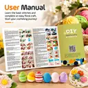 Häkelset 62 Knäuel Bunte Wolle Mit Tasche Nadeln Und Zubehör Für Einsteiger DIY Handarbeit image 3