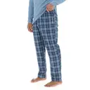 PIERRE CARDIN Pyjama pour homme ENL bleu clair/bleu - Taille L image 2