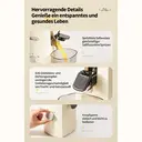 BEAR 80mm Weitmund-Slow-Juicer – 1L große Kapazität, 99,5% Saftausbeute, ganzes Obst einwerfen, Reinigung durch einfaches Spülen, antioxidativer leiser Quetsch-Saftextraktor image 6
