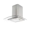 CDA ECP62SS 60cm Chimney Cooker Hood, Stainless Steel, D Rated image 1