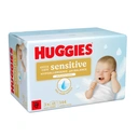 Huggies Pure Extra Care Sensitive Plastic Free Baby Wipes 3 x 48 Wipes image 1