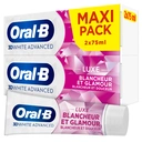 ORAL-B 3D White Advanced Luxe - Dentifrice blancheur et glamour - Lot de 2 x 75 ml image 3